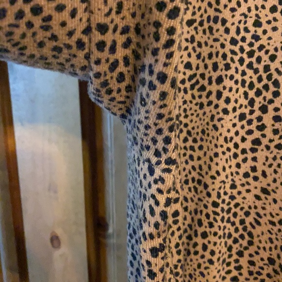 American Eagle super soft cheetah print cardigan - Picture 4 of 5